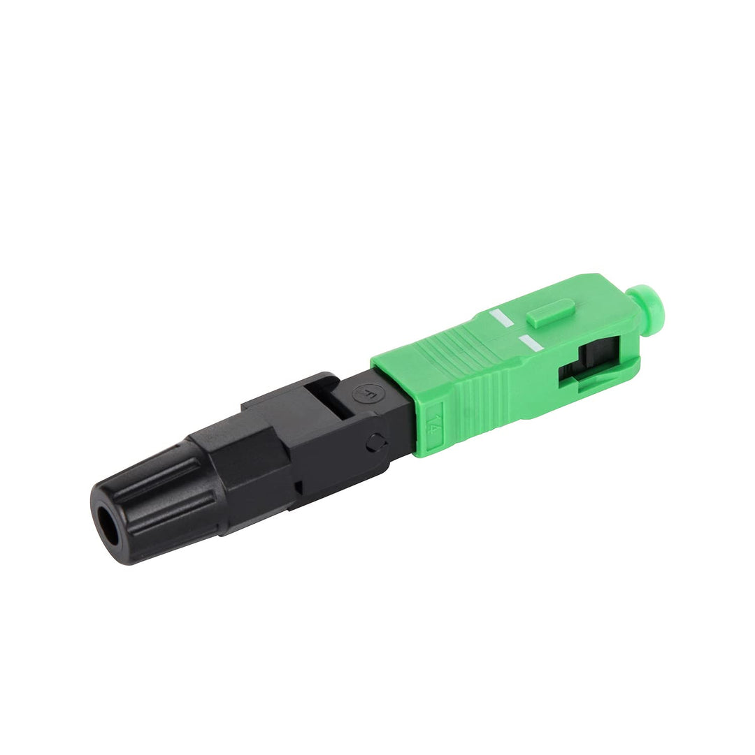 10 Stück SC APC Faser Optic Fast Connector Faser Quick Connector
