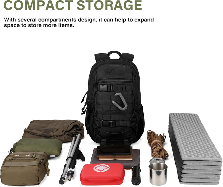 Mardingtop 18L/28L Rucksack Taktischer Trekkingrucksacke Rucksäck Outdoor Wanderrucksäcke für Campin