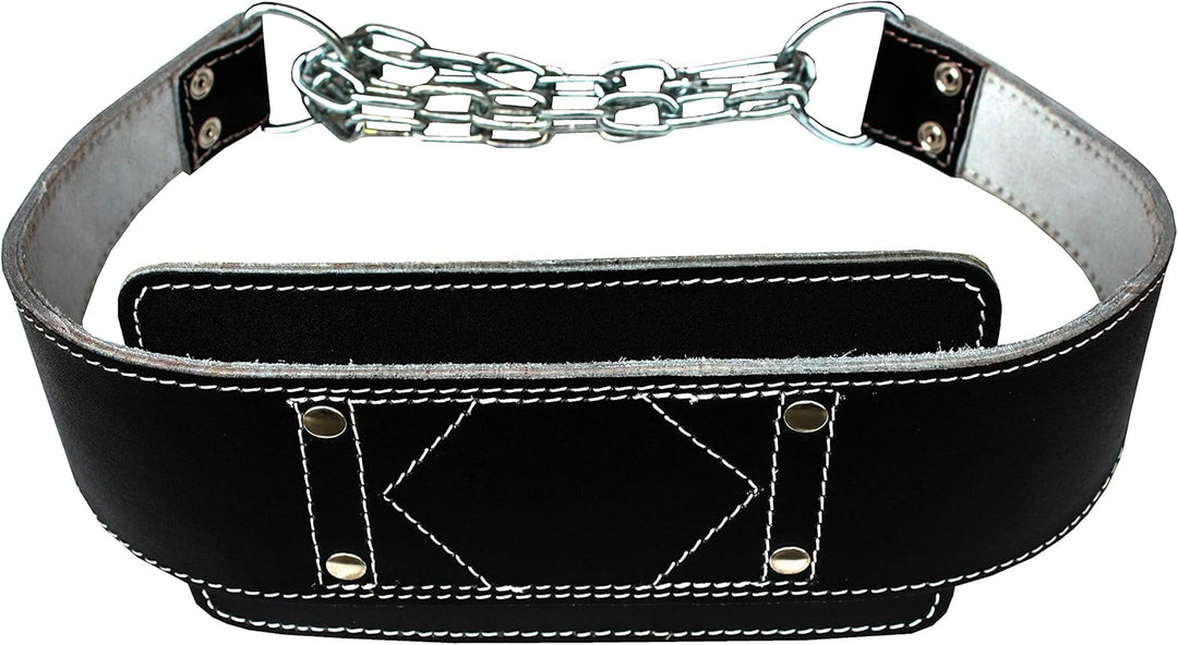 Dip-Gürtel Leder Komfort, Das perfekte Dip-Belt zum Hinzufügen von Gewicht bei deinen Dip- und Klimm
