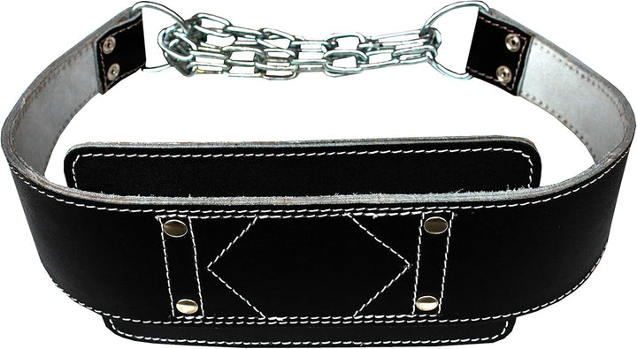 Dip-Gürtel Leder Komfort, Das perfekte Dip-Belt zum Hinzufügen von Gewicht bei deinen Dip- und Klimm