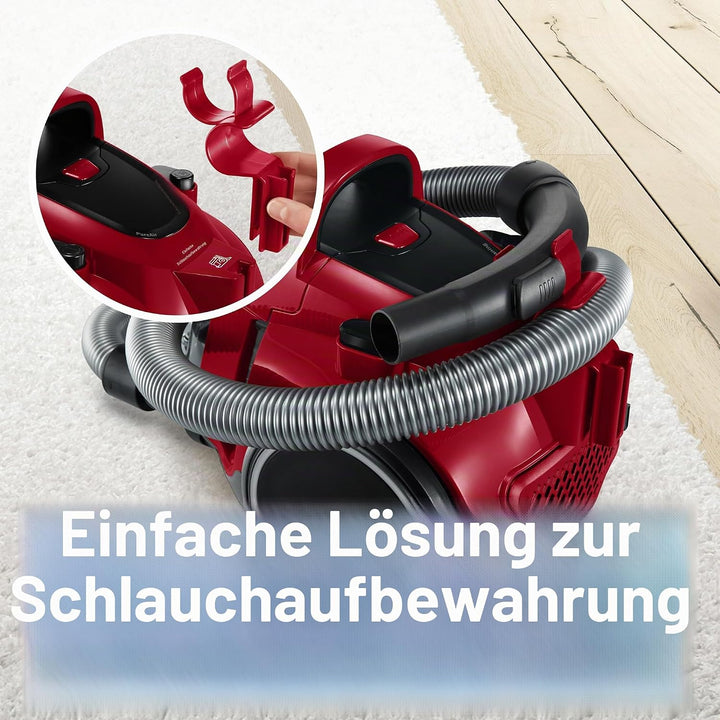 BOSCH BGC05AAA2 Staubsauger ohne Beutel - 78 dB - Behälterkapazität 1,5 l - Waschbarer HEPA 12-Filte