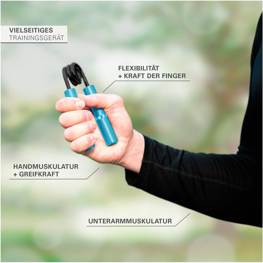 Sport-Tec Handtrainer Fingerhantel Handkrafttrainer Unterarm Trainer Hand D - 200 lbs / 91 kg, Blau,