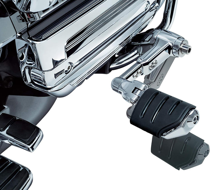Kuryakyn 4081 Motorrad-Fusssteuerung: Ergo III Cruise Mounts mit Trident Dual ISO Pegs für 2001–17 H