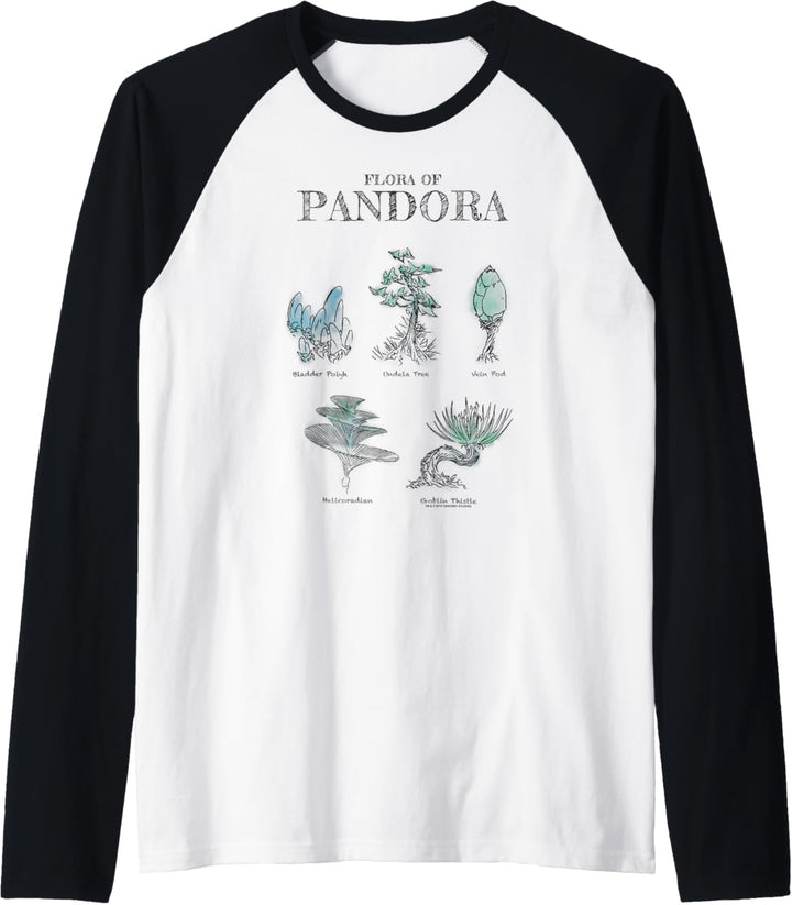 Avatar Floral Of Pandora Textbook Sketches Raglan