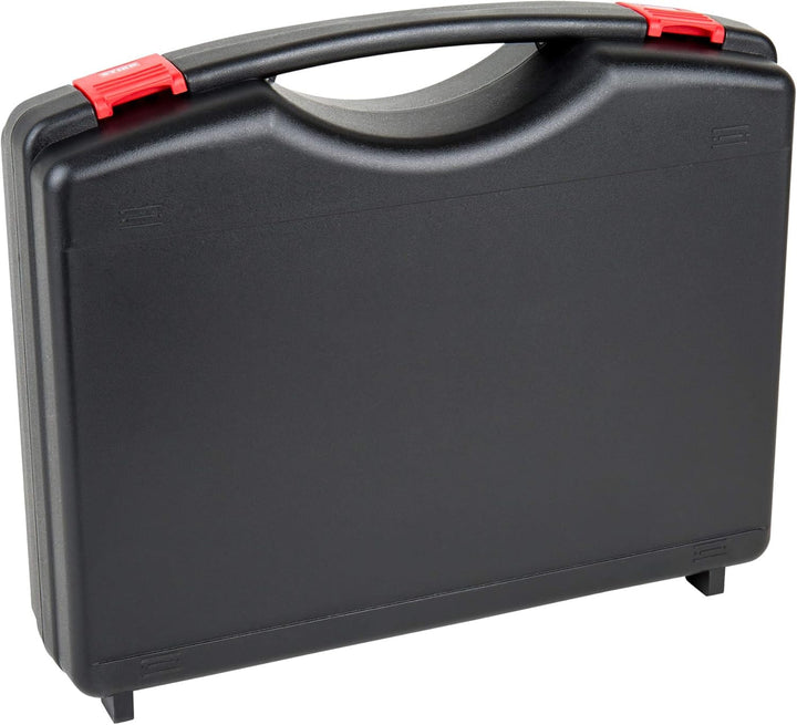 STIER Kunststoffkoffer PP m. Schaumstoffeinlage 230 x 180 x 45mm 280 x 230 x 82 Schwarz, 280 x 230 x