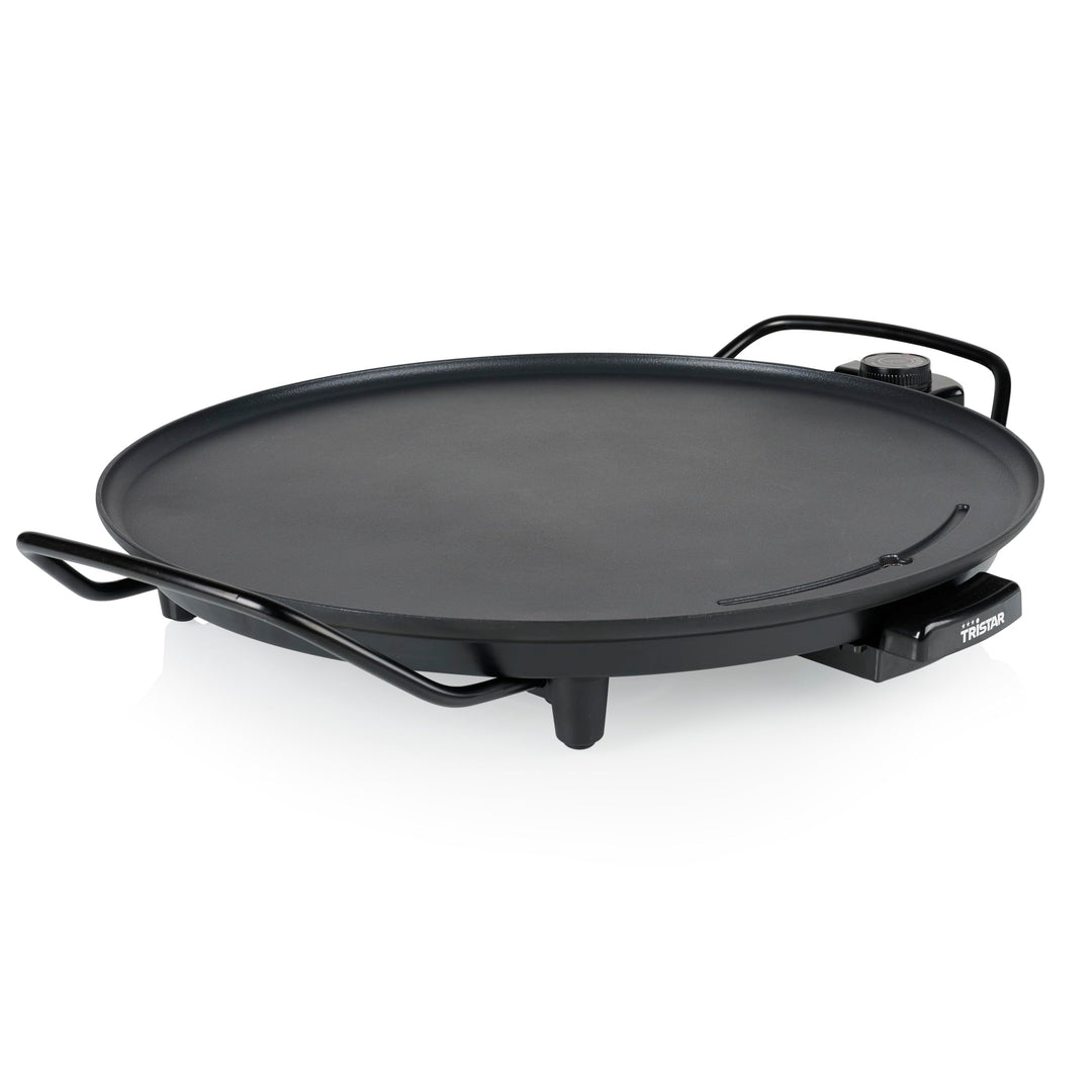 Tristar BP-2787 Grillplatte – Ø 40 cm – 4 Personen – 2000 W – Schwarz
