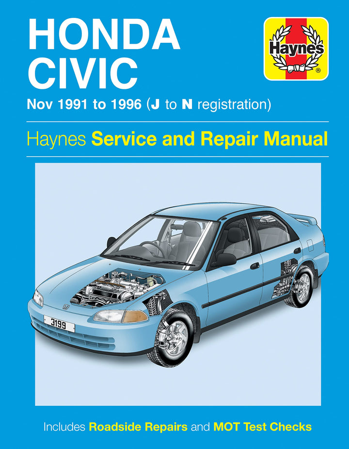 Honda Civic 91-96, Taschenbuch