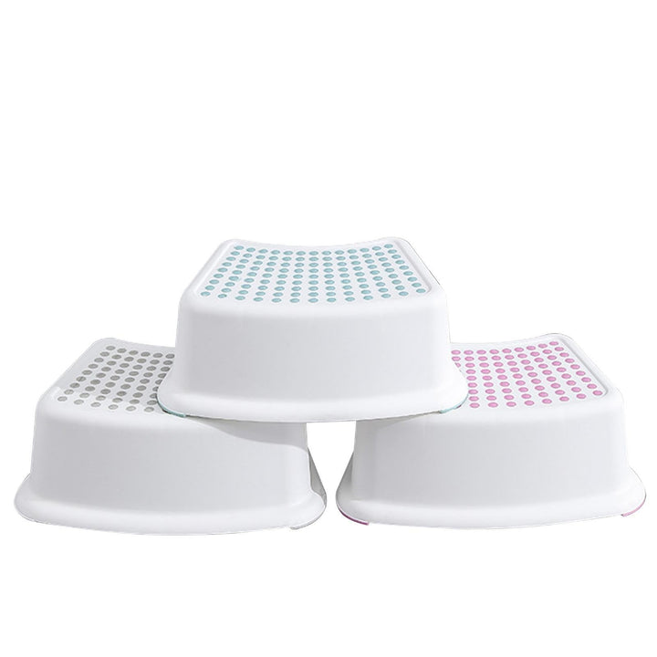 3Stk Klohocker Kackhocker Hocker Toilette –Rutschfester Toiletten-Tritthocker Fürs Badezimmer | Stab