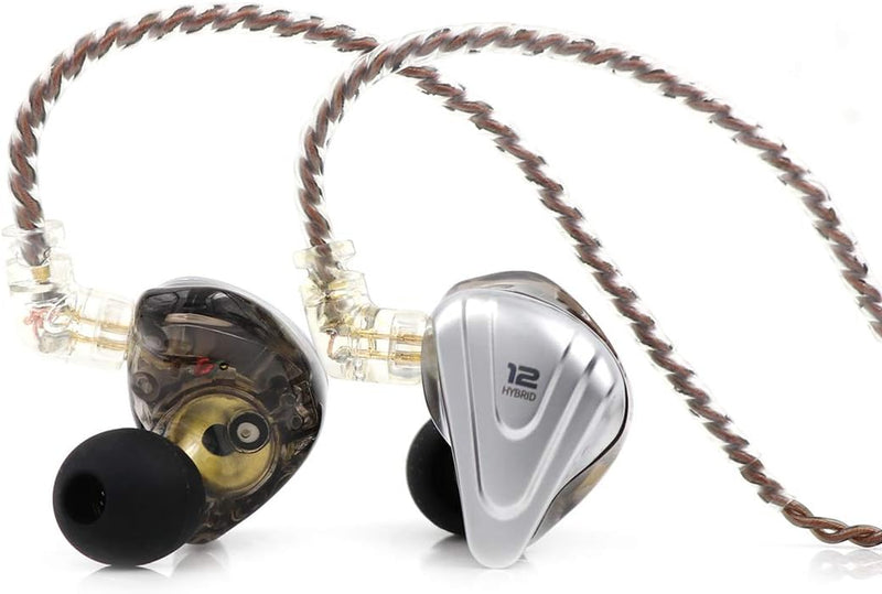 LINSOUL KZ ZSX 5BA+1DD 6 Treiber Hybrid In-Ear HiFi-Kopfhörer mit zinklegierter Frontplatte und 0,75