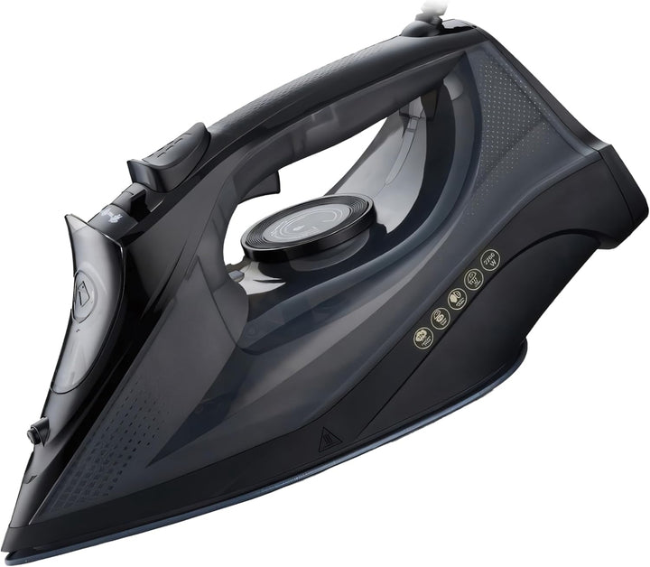 Retoo Bügeleisen 2200 Watt Profi Dampfbügeleisen, 450ml Wassertank, Keramik-Bügelsohle, Selbstreinig