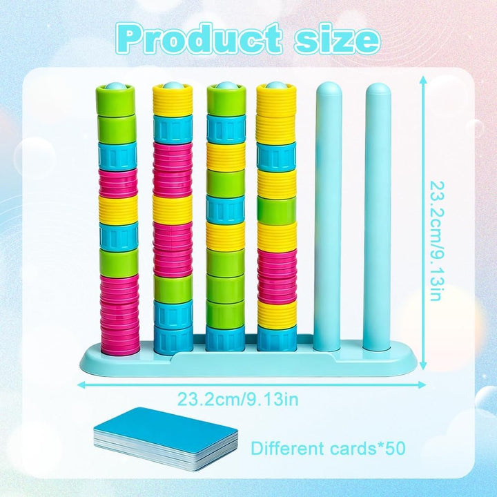 Mineup Farb Stapel Challenge Spiel, Generisch Color Stack Game, Generisch Farbstapel, Color Stack Ma
