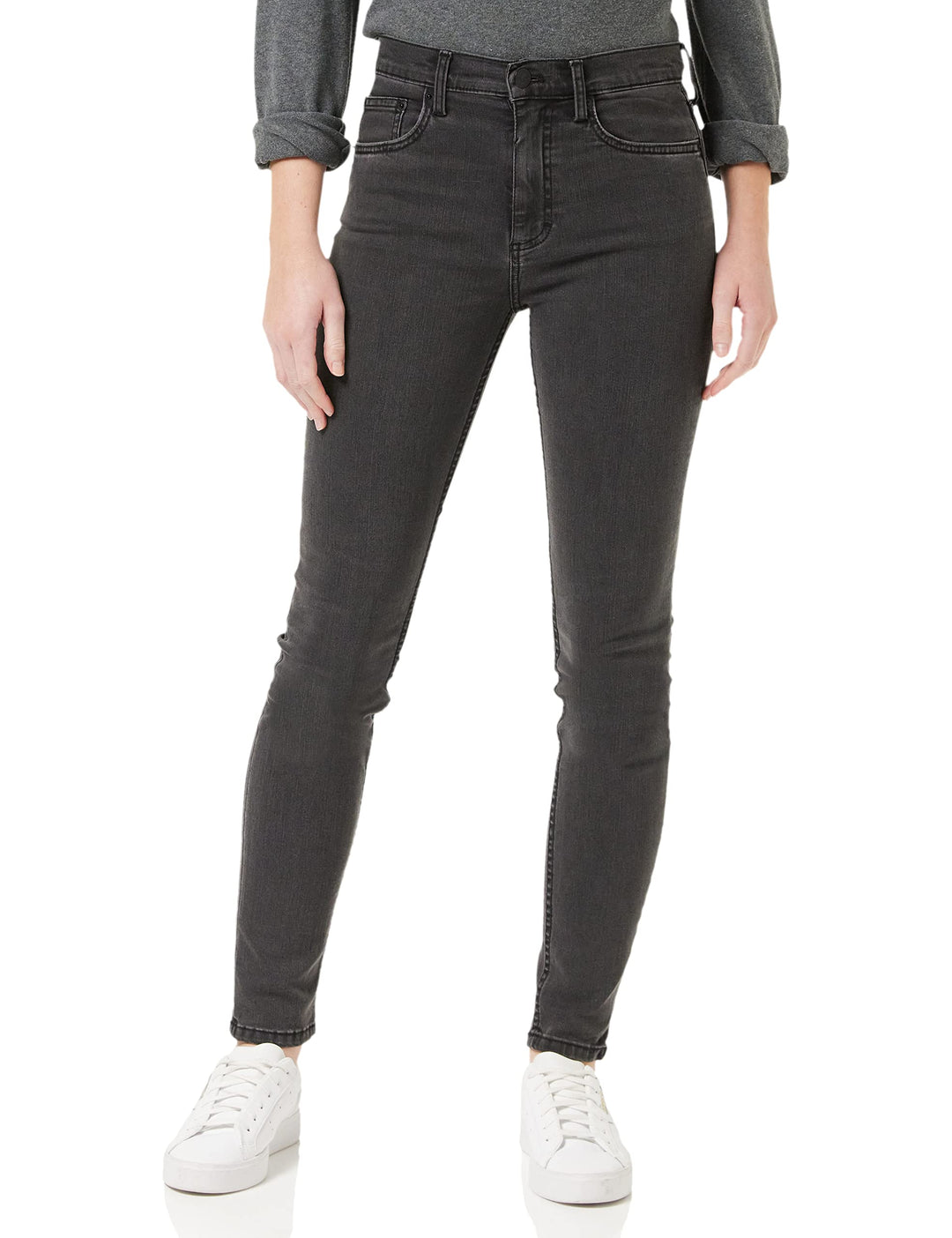 French Connection Damen Jeans XXS Anthrazit, XXS Anthrazit