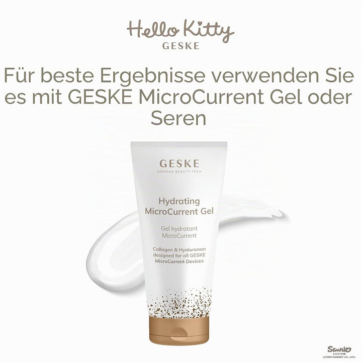 GESKE x Hello Kitty | SmartAppGuided™ MicroCurrent Face-Lift Pen | 6 in 1 | Skincare Tool mit Mikros