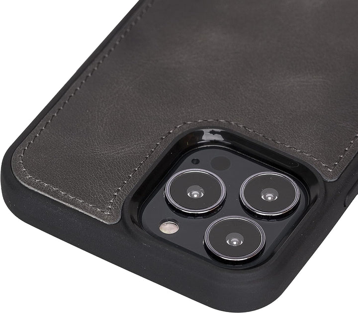 Solo Pelle Lederhülle für das iPhone 13 Pro Max in 6.7 Zoll Stanford Case Leder Hülle Ledertasche Ba