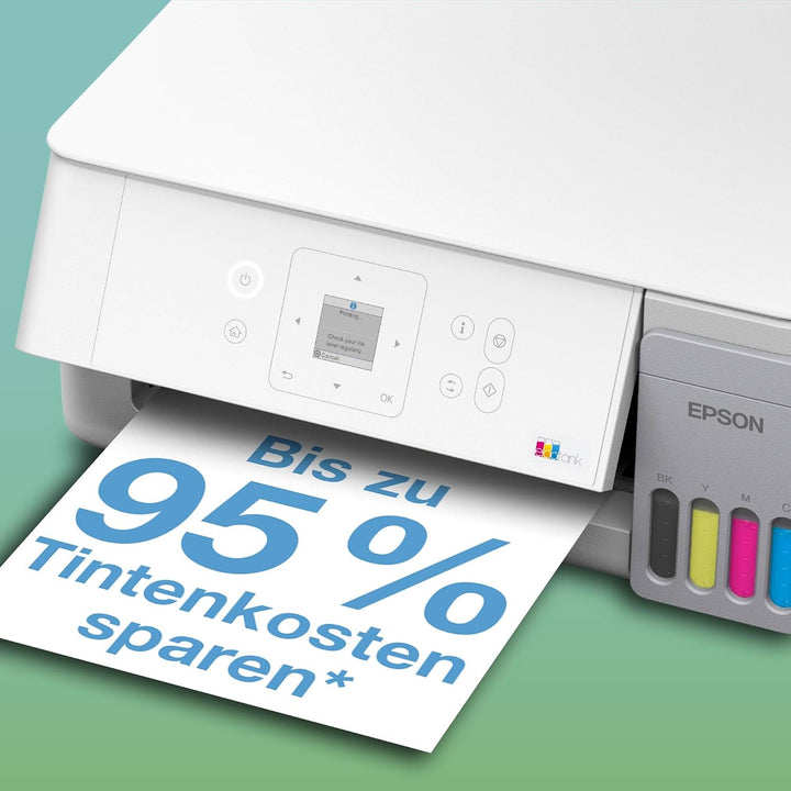 Epson EcoTank ET-2926 | Für vielbeschäftigte Haushalte | Wi-Fi | A4 | Drucken, Kopieren, Scannen | L
