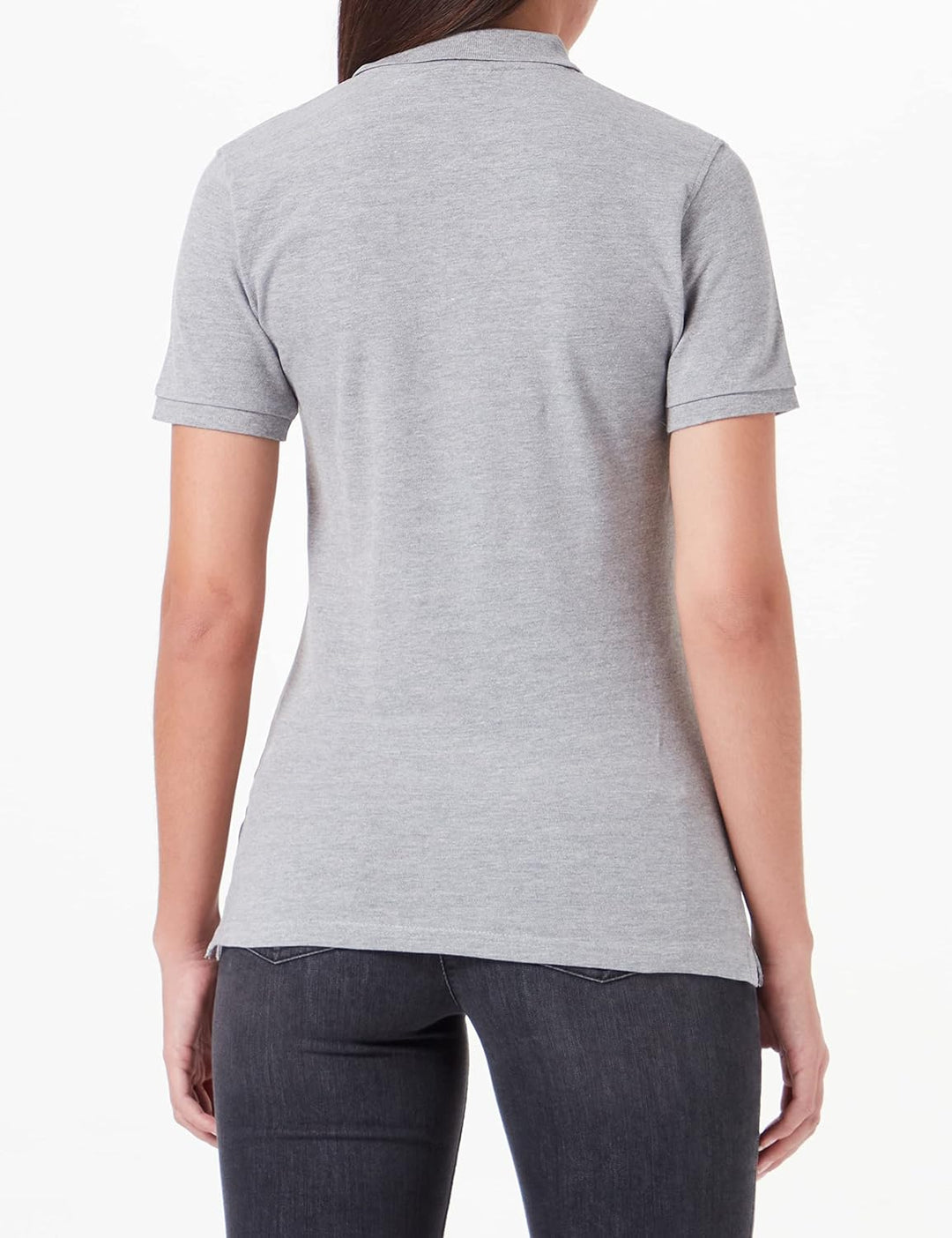 Clique Damen Premium Polo Shirt Polohemd, Grau (Grau), Meliert