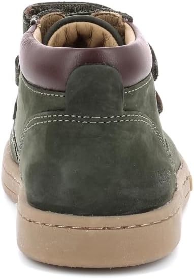 Kickers Unisex Kinder Tackeasy Oxford-Schuh 24 EU Khaki, 24 EU Khaki