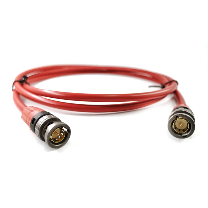 SommerCable 40cm 12G 6G 3G SDI BNC-Videokabel 4K 6K UHD HD-SDI (HDTV) SC-Vector 0.8/3.7 rot BNC-Stec