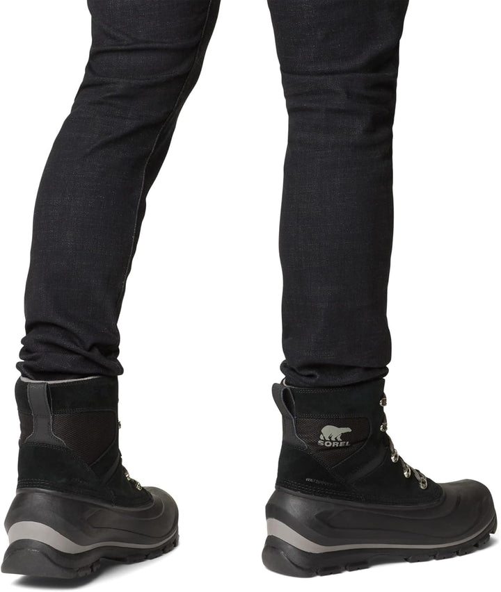 Sorel Buxton Lace Waterproof wasserdichte Winterstiefel für Herren, Braun (Major x Black), 40 EU 40