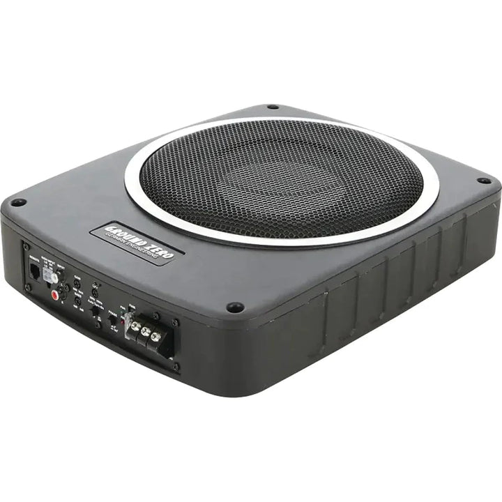 Ground Zero I 25 cm Flacher Aktiv-Subwoofer I GZCS SW-1000A