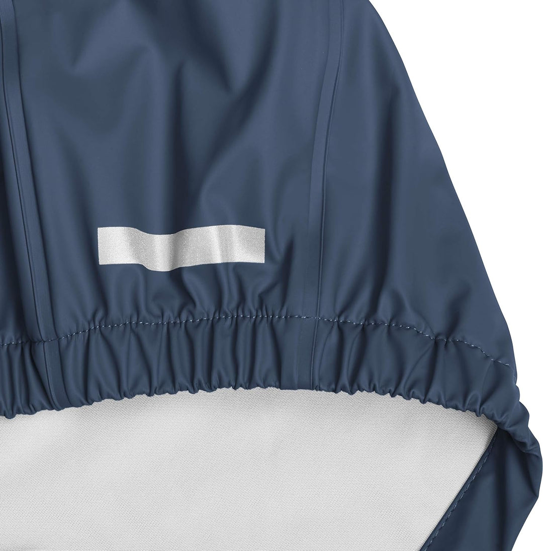 Playshoes Unisex Kinder Regen-Overall Matschanzug Regenbekleidung 110 Marine, 110 Marine