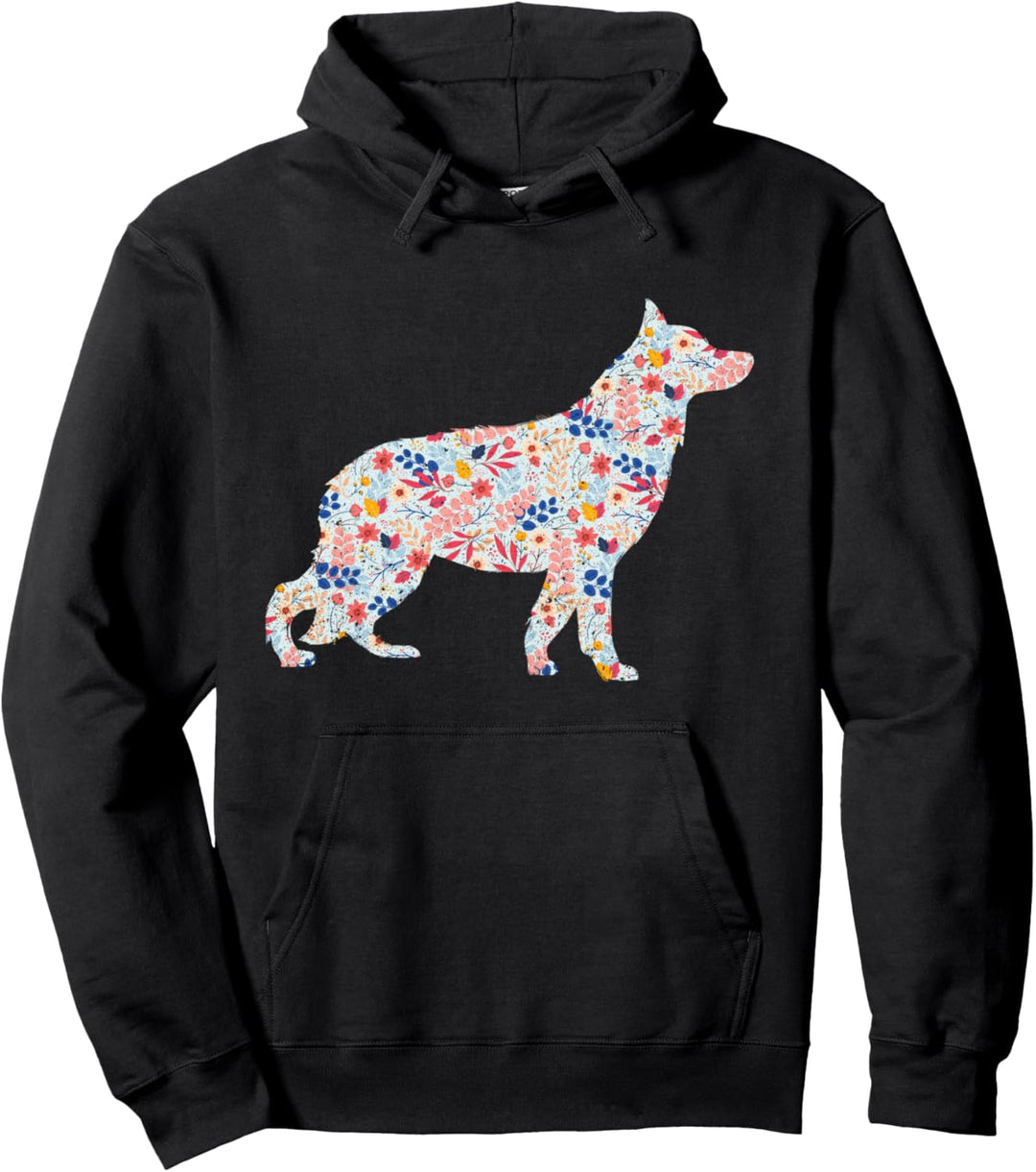Vintage Deutscher Schäferhund Pullover Hoodie