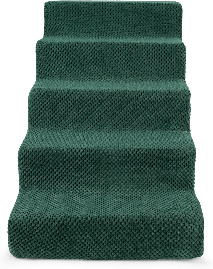 Hundetreppe 50 cm hoch | Katzentreppe Haustiertreppe | 5 Stufen | Hunde Katzen Haustier | für Bett u