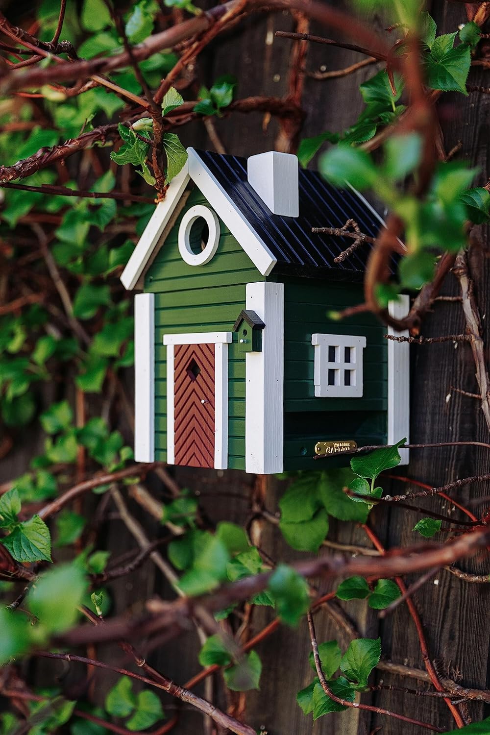Wildlife Garden WG107 Multiholk Jagdhaus - Der Kombinierte Vogelfutterhaus und Nistkasten/Vogelhaus