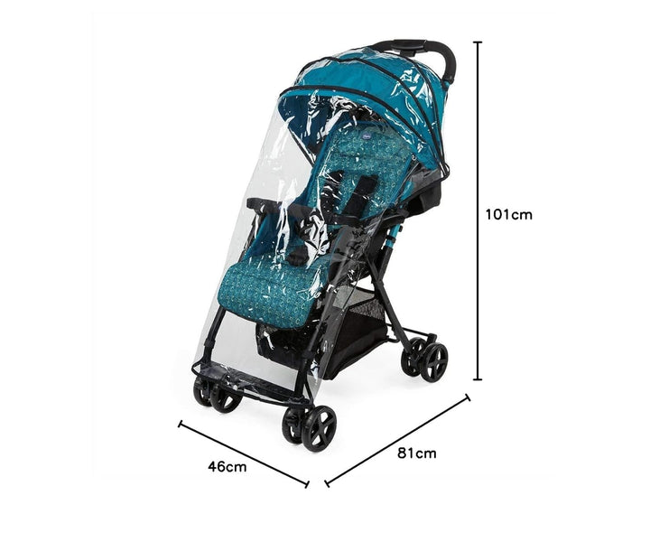 Chicco 05079472610000 BUGGY OHLALA' 2, türkis türkis 1 Stück (1er Pack), türkis 1 Stück (1er Pack)