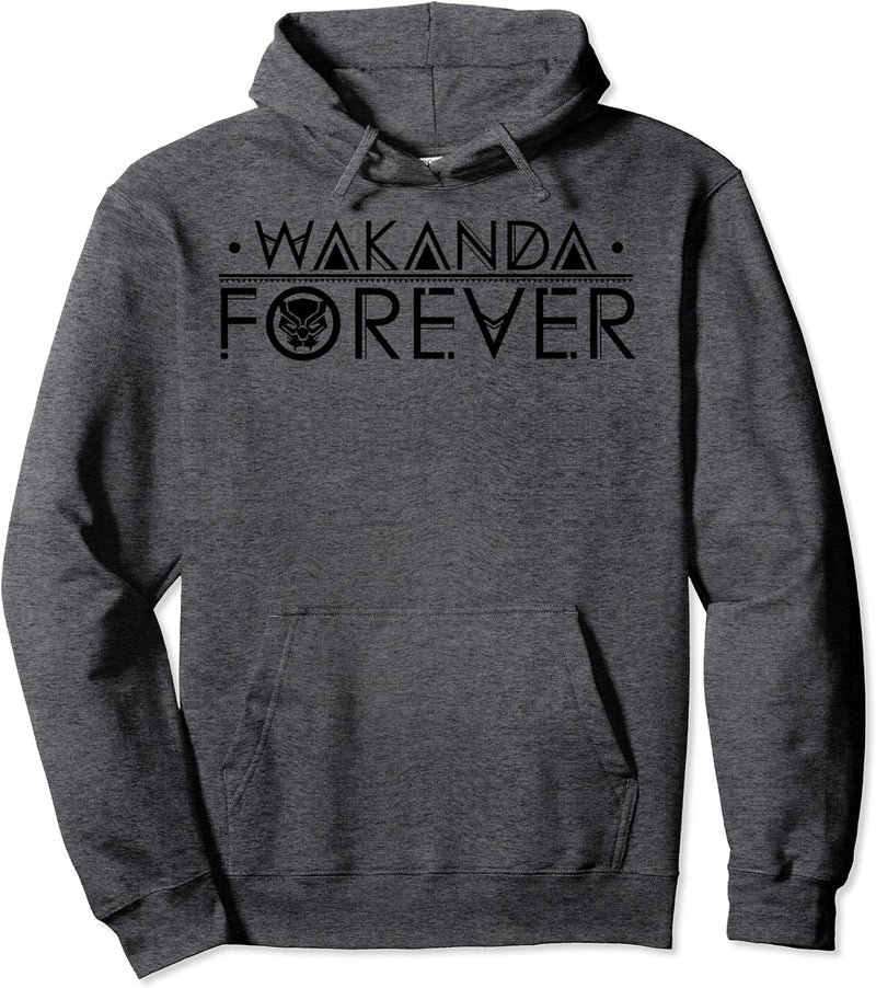 Marvel Black Panther Wakanda Forever Chest Pullover Hoodie
