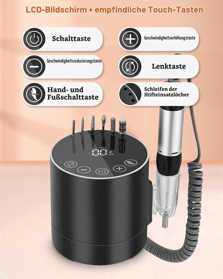 Nagelfräser, Elektrische nagelfeile für gelnägel, Fräser Nägel, Nagelfräser Elektrische für Gelnägel
