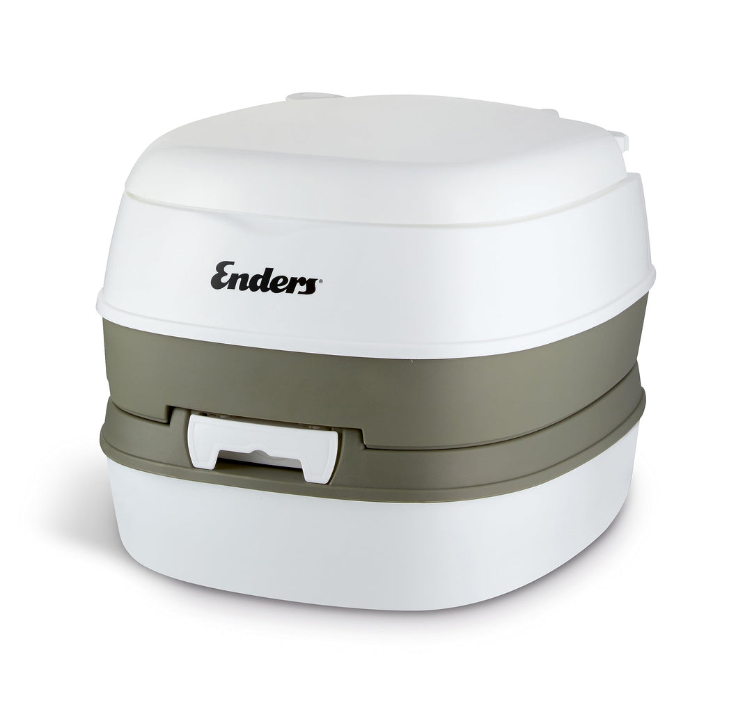 Enders Campingtoilette COMFORT, Mobil-WC Camping-Toilette, ergonomischer Tragegriff, trennen von Spü