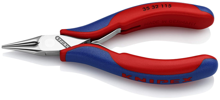 Knipex 3532115 Elektronik-Zangen mit Rund Tipps, 11,4 cm