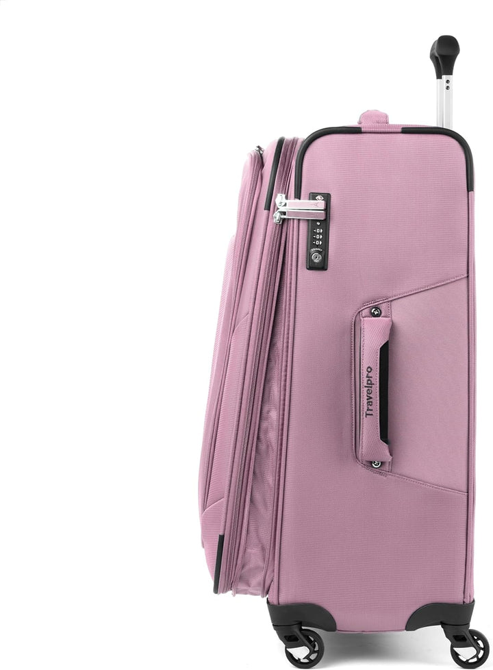 Travelpro Maxlite 5 Softside erweiterbares aufgegebenes Gepäck mit 4 Spinnerrädern, Leichter Koffer,