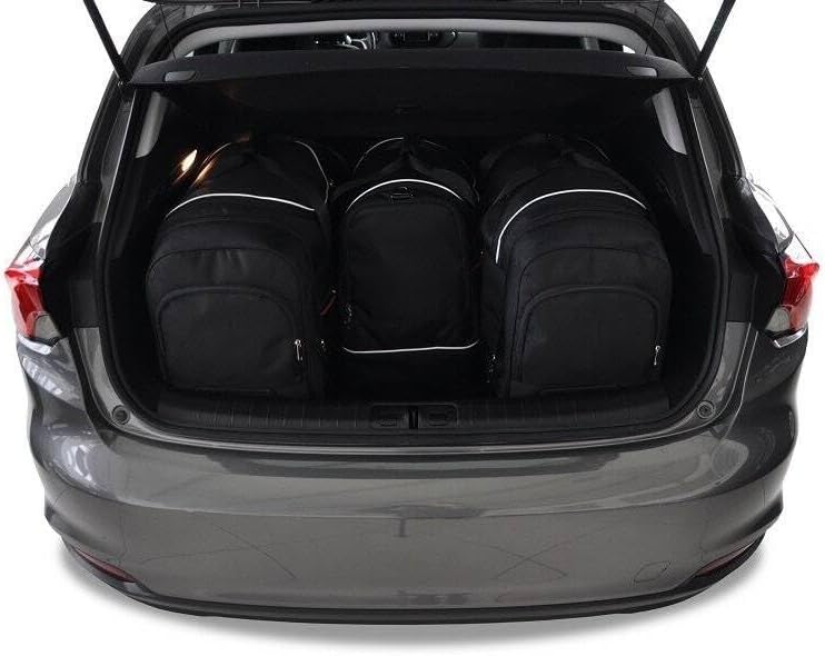 KJUST Dedizierte Reisetaschen 4 stk kompatibel mit FIAT TIPO HATCHBACK II 2016+
