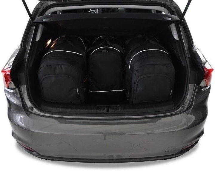 KJUST Dedizierte Reisetaschen 4 stk kompatibel mit FIAT TIPO HATCHBACK II 2016+