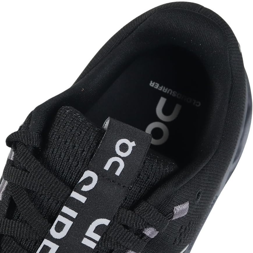 ON Herren Cloudsurfer Sneaker, 40 EU Schwarz
