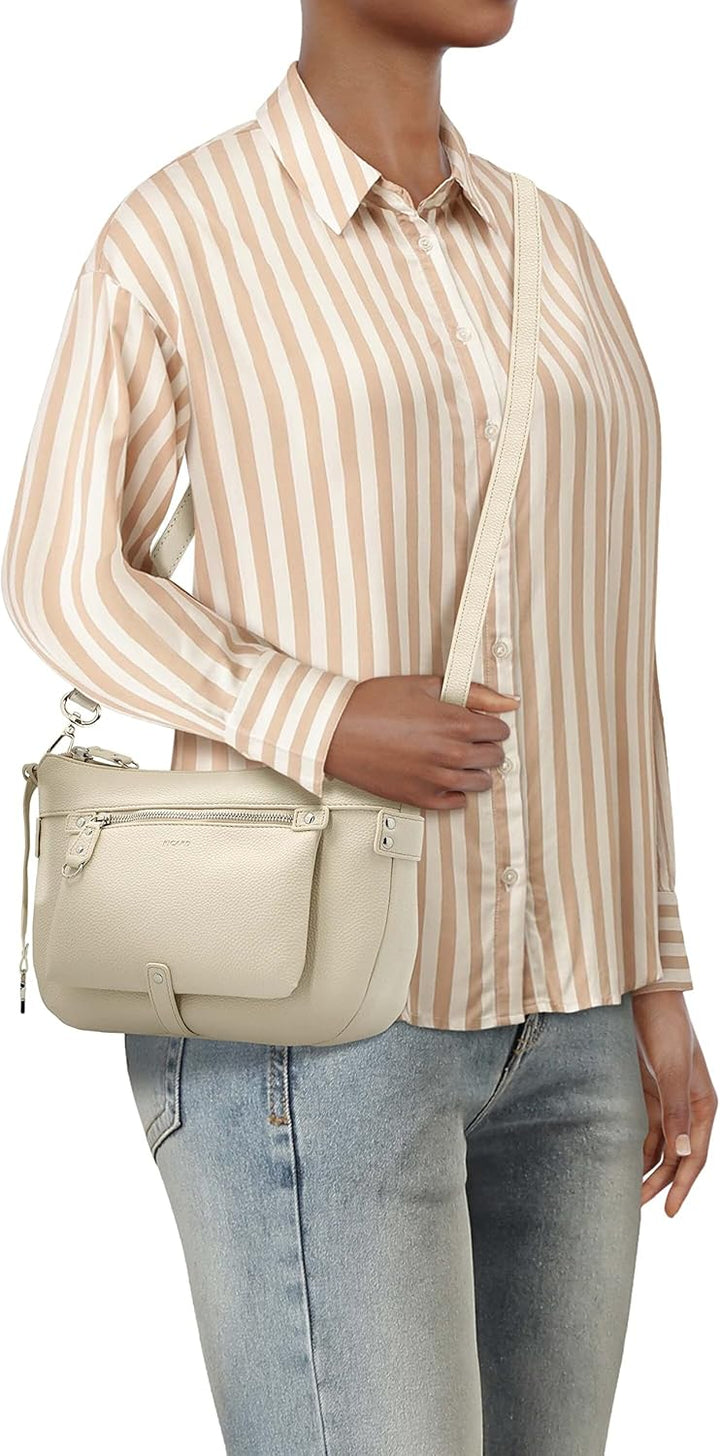Picard Damen Schultertasche LOIRE aus Synthetik OneSize, Mittel | mit Reissverschluss | Schultertasc