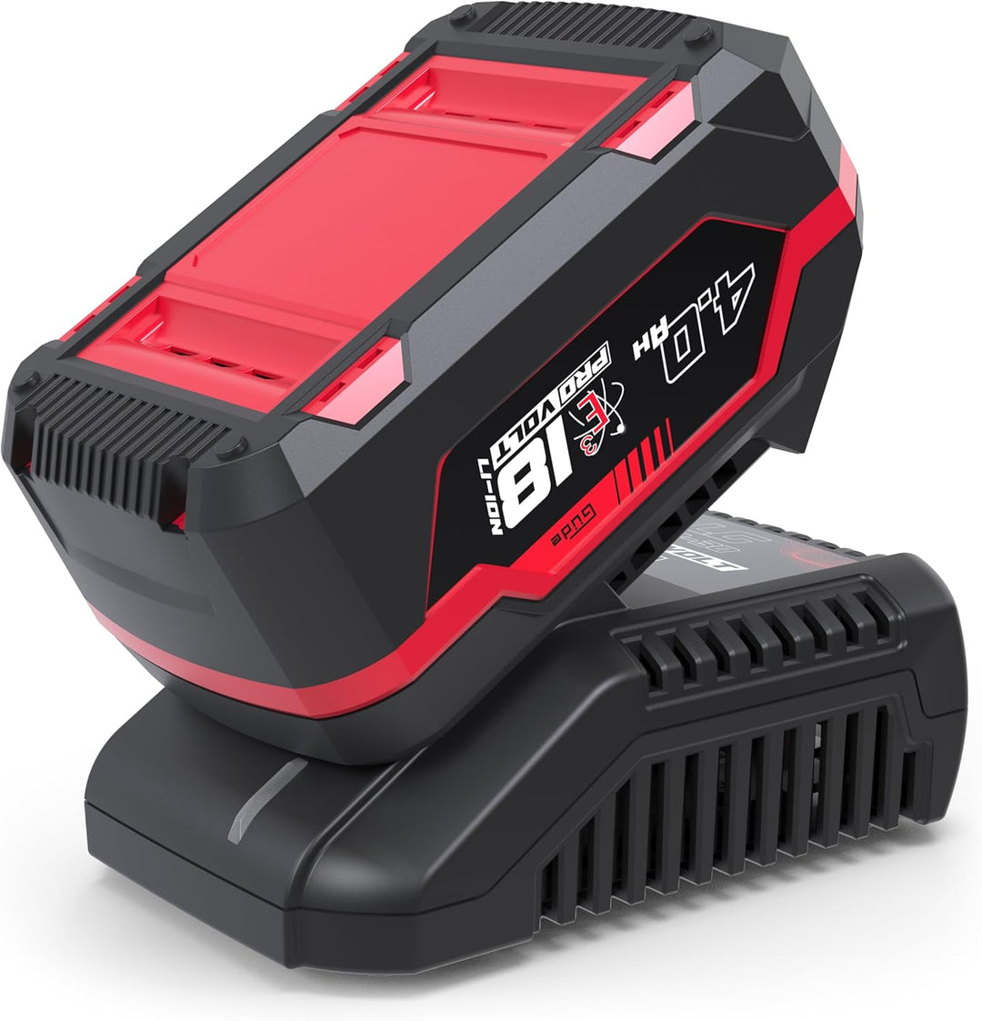 Güde Ladegerät & Akkupack Starter-Kit LGAP 18-3040 P (18 V Li-Ion, 4 Ah Akkupack & 3A Schnellladeger