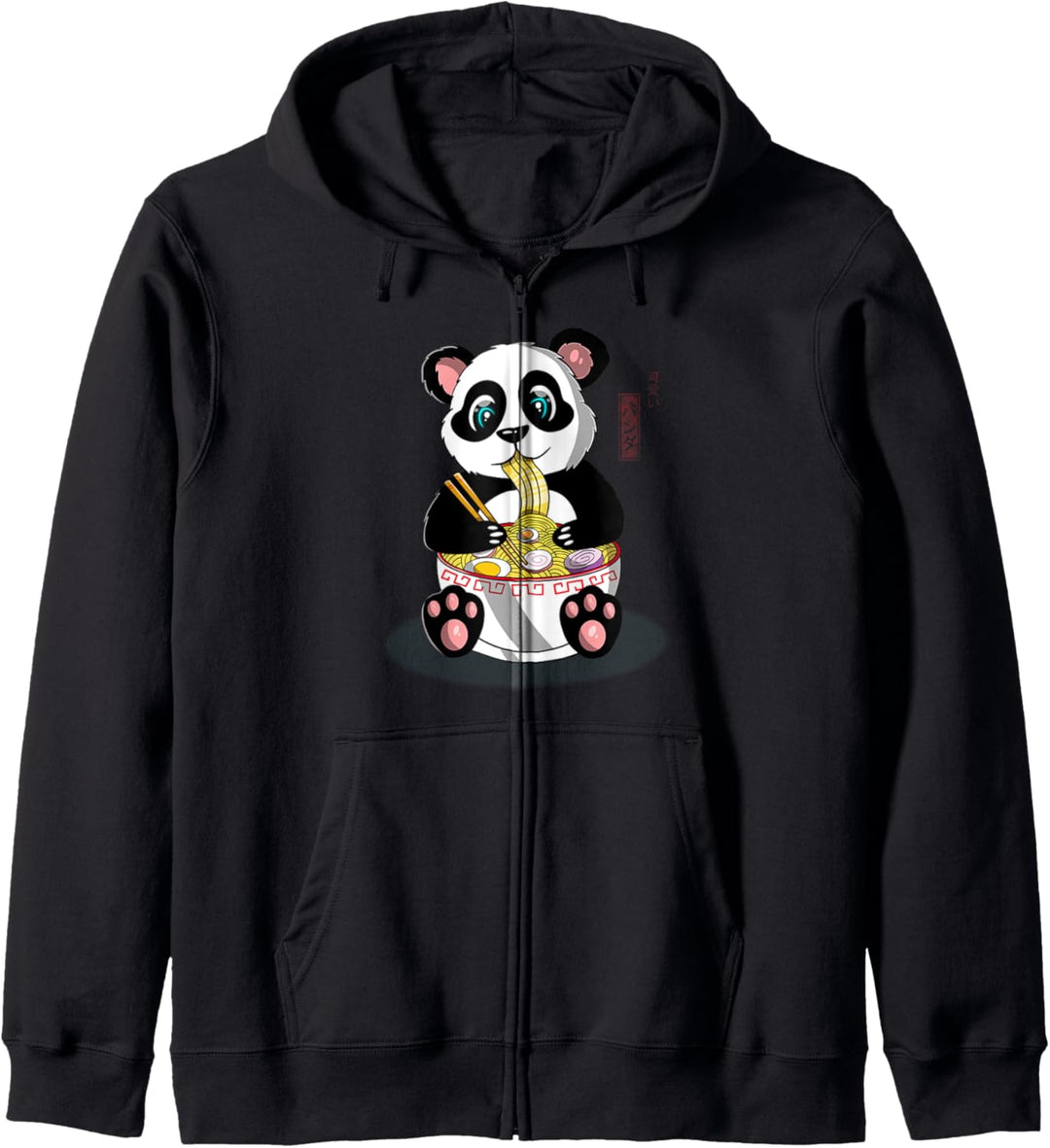 Kawaii Ramen Panda, Geburtstagsgeschenk, Weihnachtsgeschenk Kapuzenjacke