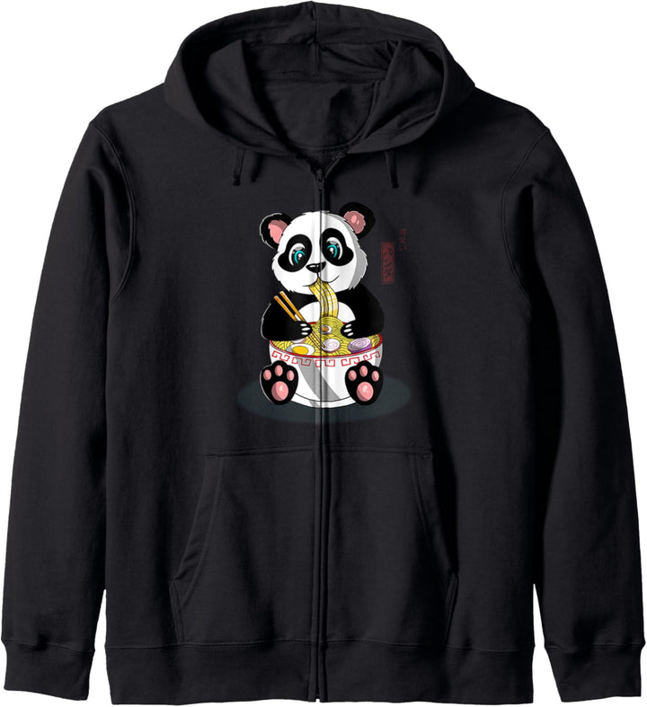 Kawaii Ramen Panda, Geburtstagsgeschenk, Weihnachtsgeschenk Kapuzenjacke