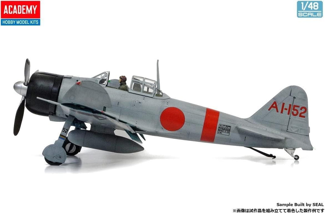 Academy 12352 1/48 Japanese Navy Zero Ship Fighter Flugzeug Typ 21 Midway Battle Kunststoffmodell