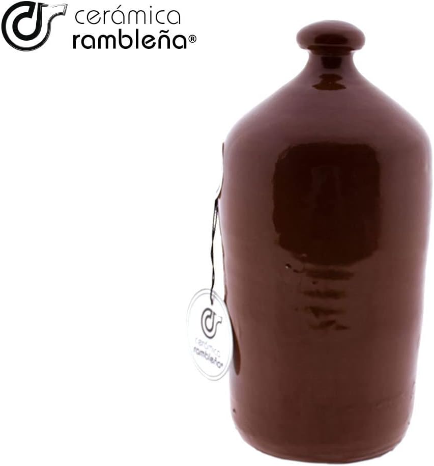 CERÁMICA RAMBLEÑA | Hundetränke | Katzentränke | Hühnertränke aus rotem Ton aus La Rambla (Córdoba)