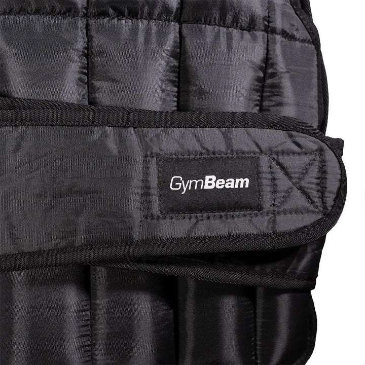 GymBeam Gewichtsweste - Effektives Fitness-Accessoire, mit Klettverschluss, anpassbares Gewicht, ver