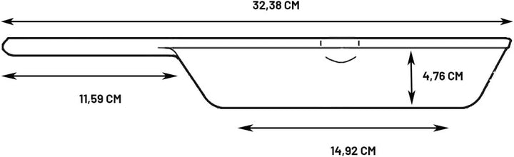 LODGE Gusseisen-Bratpfanne, 20,3 cm INLODGE.L5SK3, Inoxidable, schwarz, 8 inches