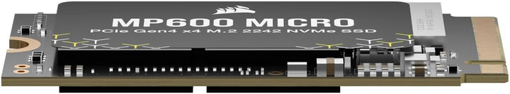 Corsair MP600 Micro 1TB M.2 NVMe PCIe x4 Gen4 2 SSD – M.2 2242 – Bis zu 5.100MB/sec Sequential Read