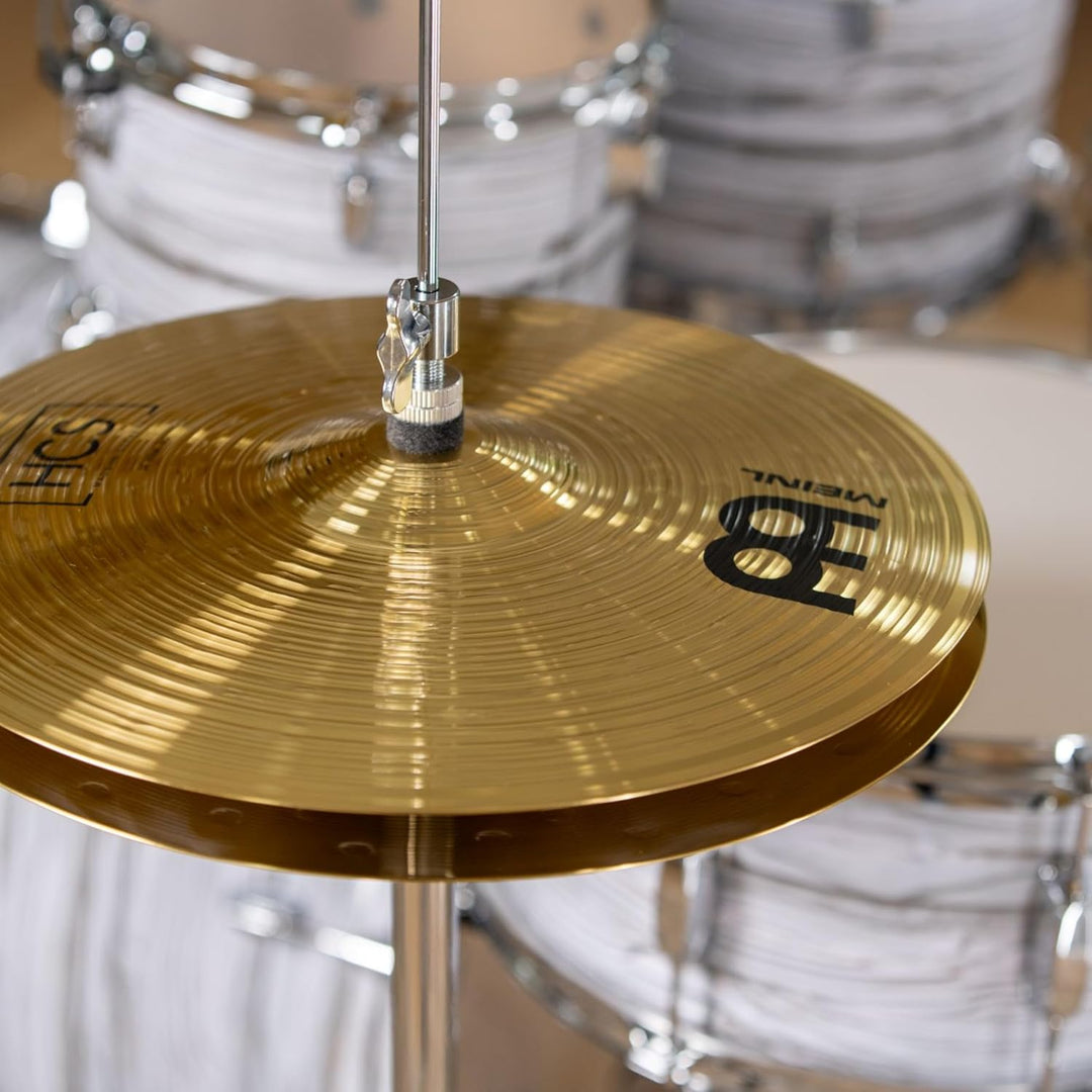 Meinl Cymbals HCS Basic Schlagzeug Becken Set (Video) Box Pack mit 14 Zoll Hihat, 18 Crash Ride (35,