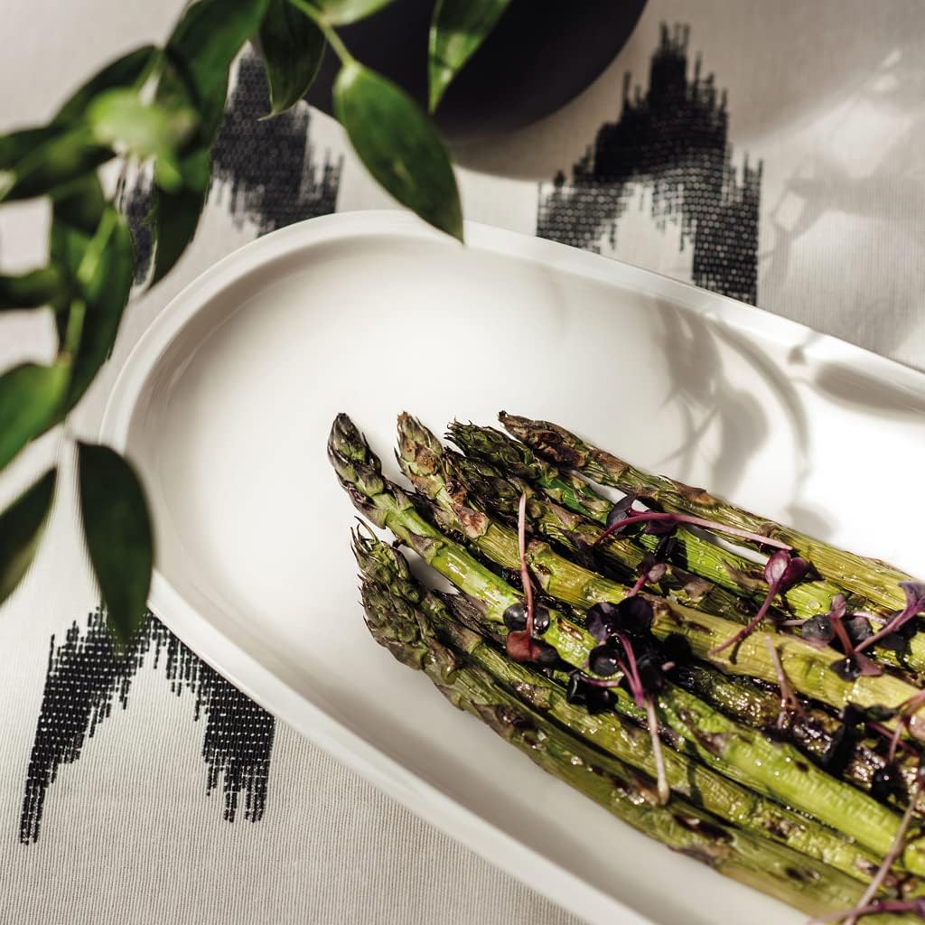 Villeroy und Boch - Artesano Original Baguetteschale, Schale für Anti-Pasti, Premium Porzellan, weis