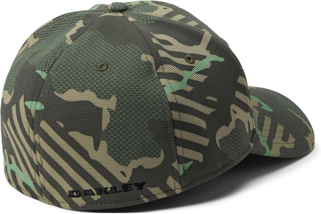 Oakley Herren Tincan Cap S Grüne Streifen/Griff-Tarnmuster, S Grüne Streifen/Griff-Tarnmuster