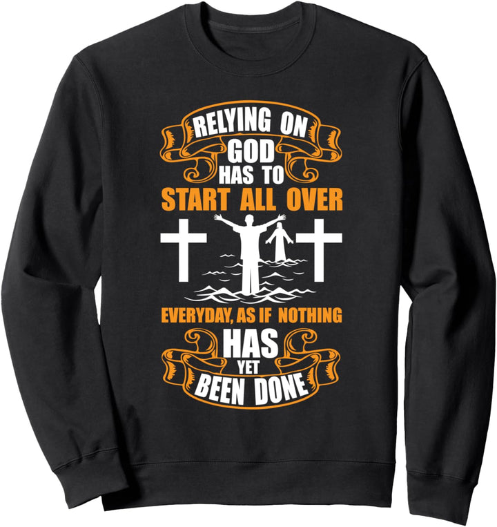 Christlich jesus glaube bibel geschenk Sweatshirt